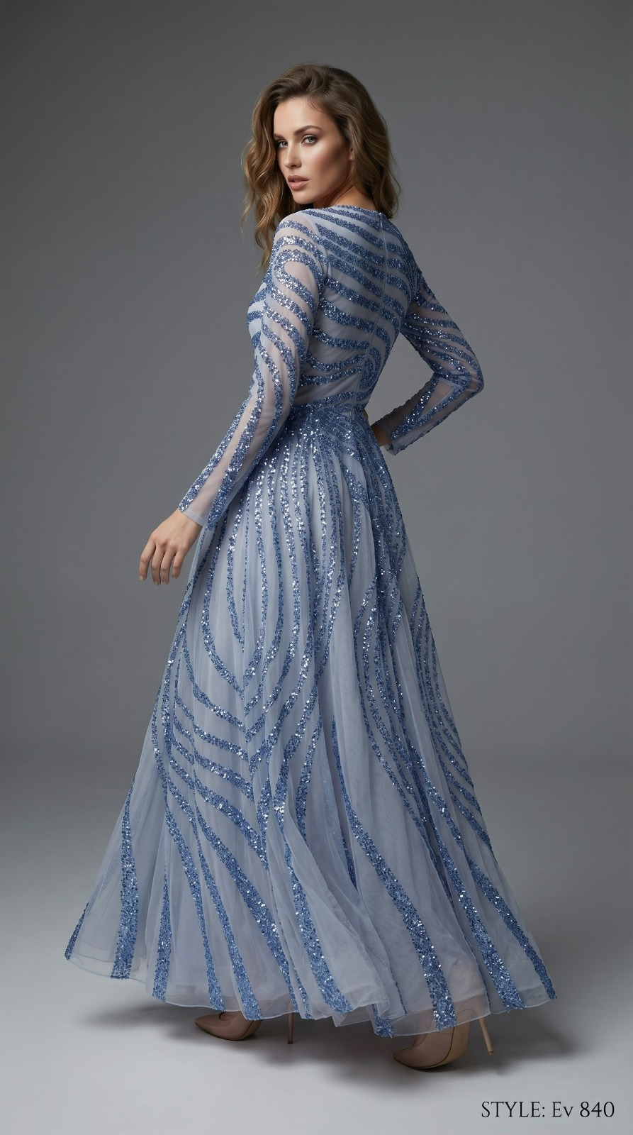 Bluish Gown