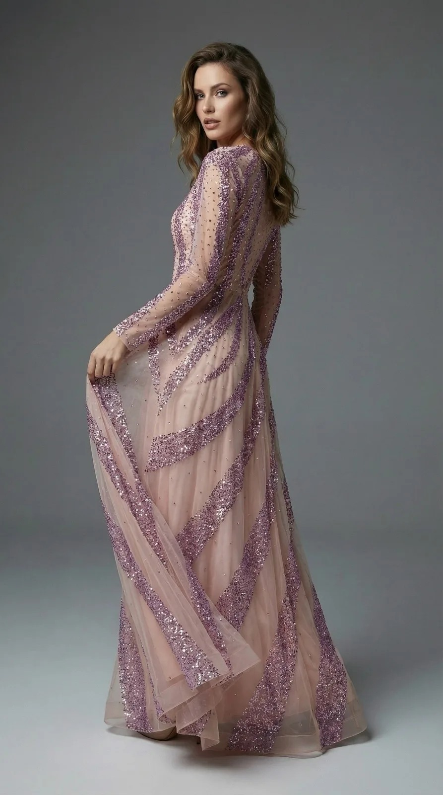 Pink Line Gowns