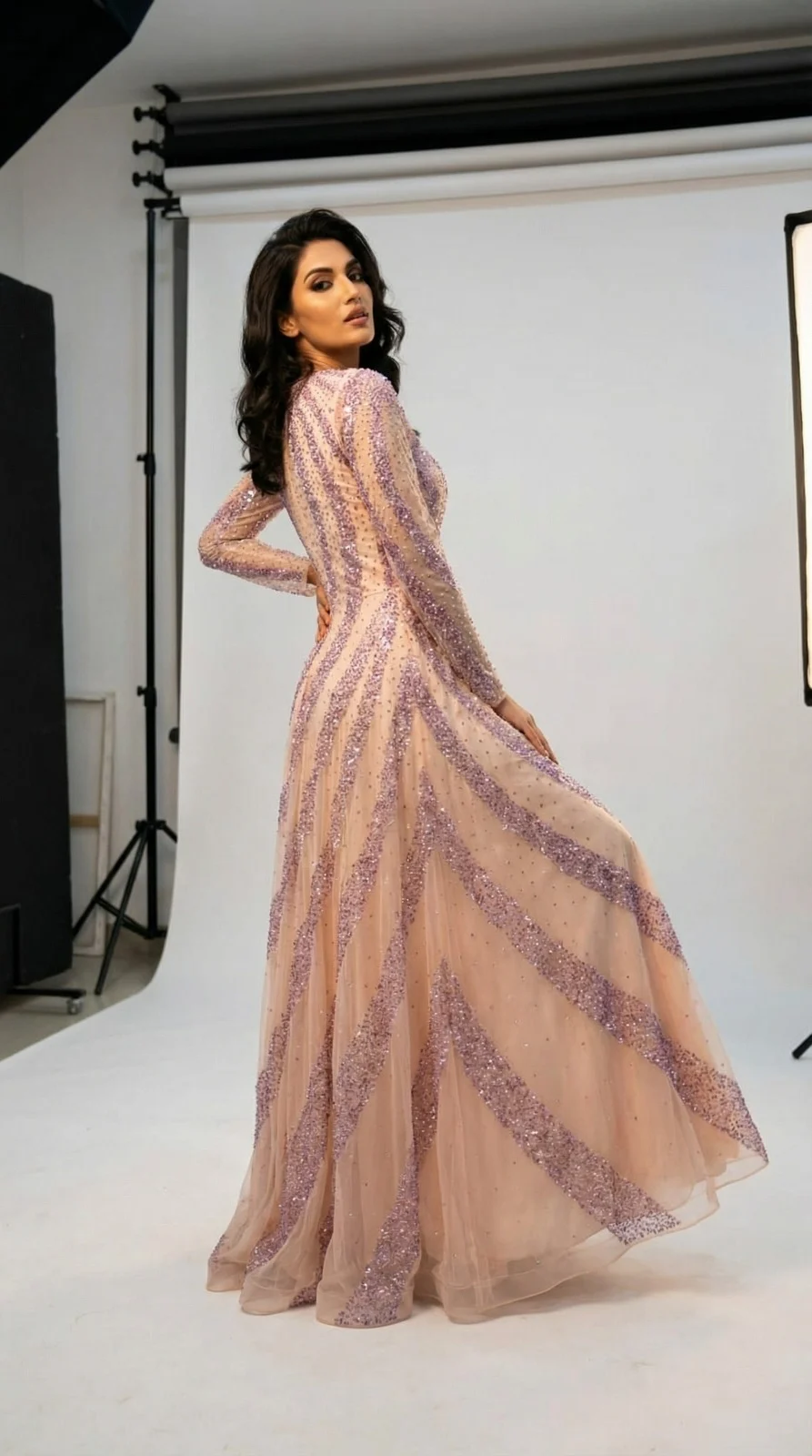 Pink Line Gowns