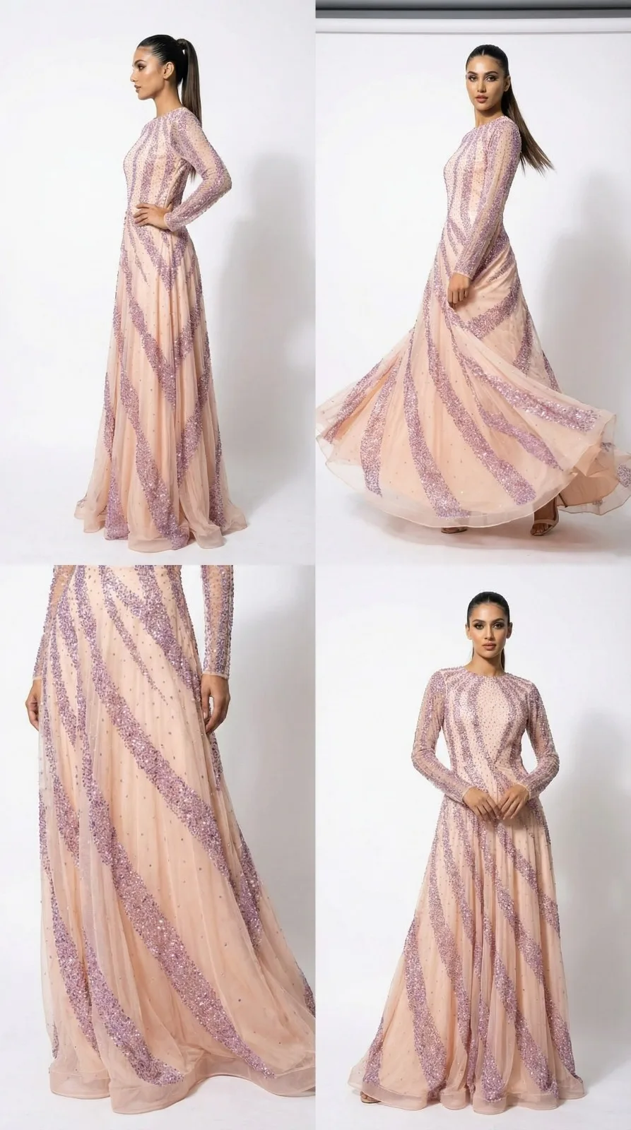 Pink Line Gowns