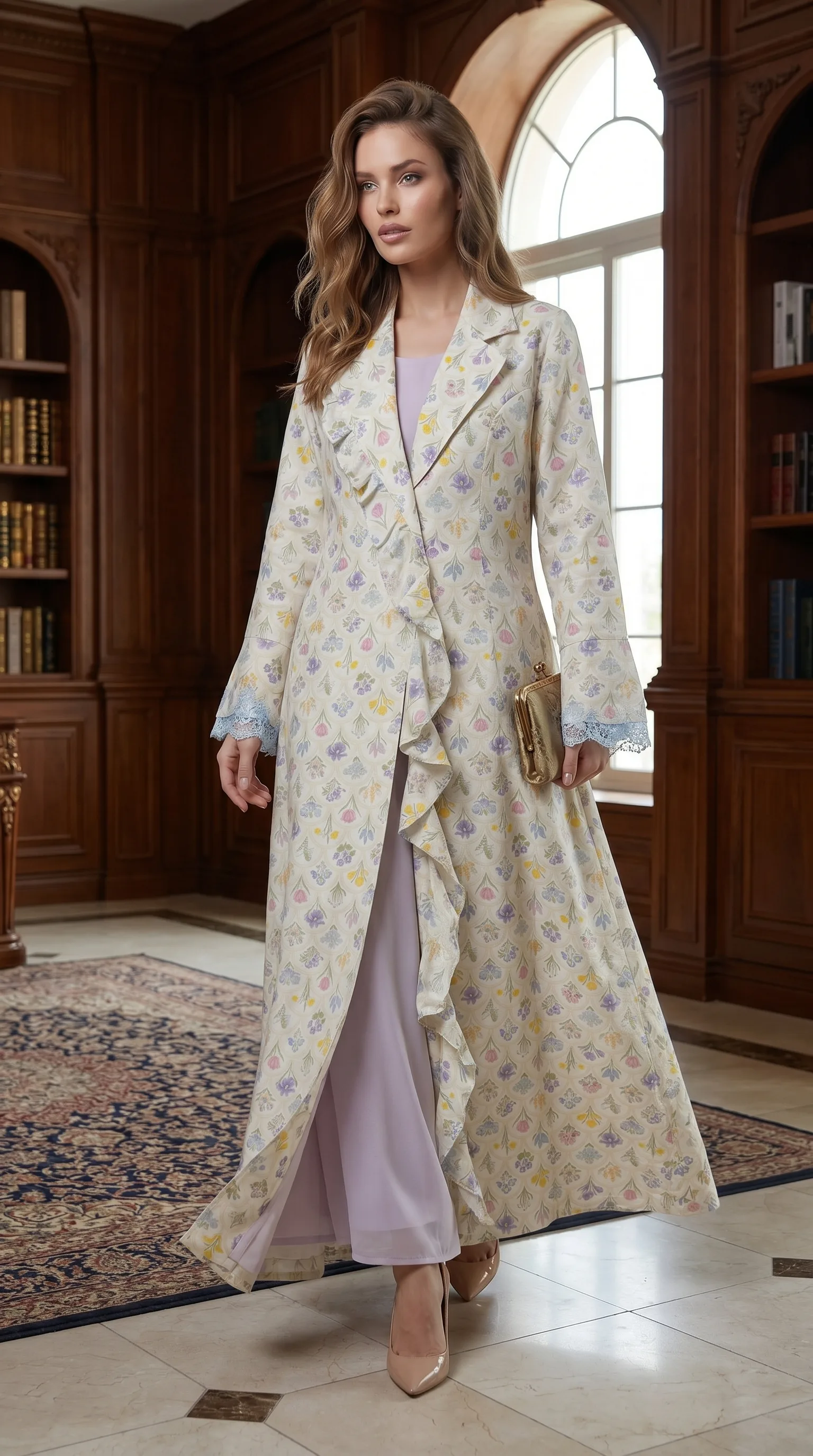 Vintage Floral Blazer 